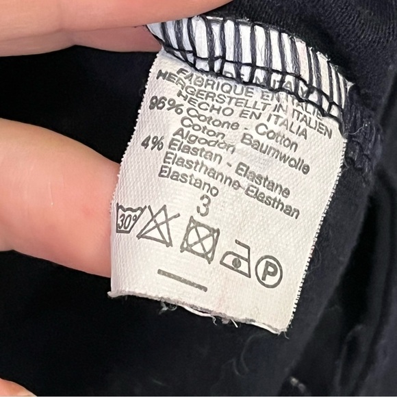 Brandy Melville Black & White Cropped Wrap Top - Picture 8 of 8